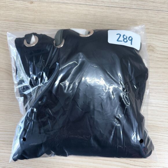 Chicos Travelers Slinky Shoulder Scarf Tie Top Size XL (3) Career Modest Event - Picture 9 of 9